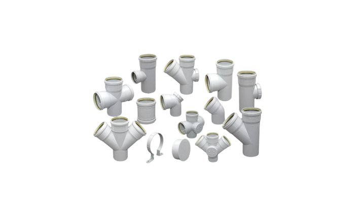Linha de esgoto