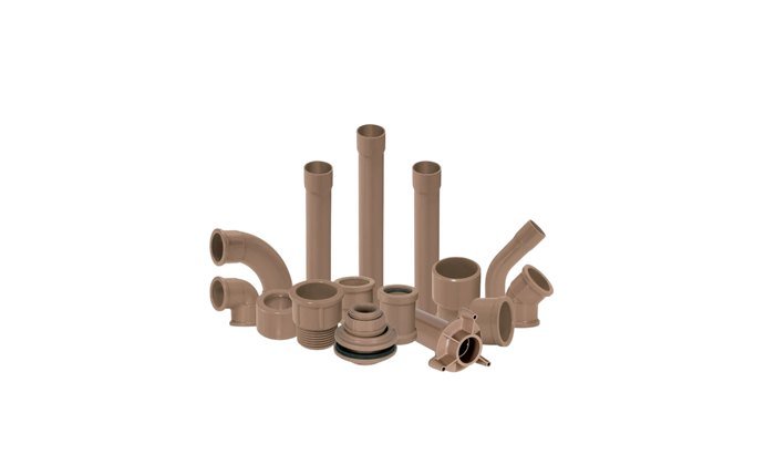 Linha PVC soldável — água fria